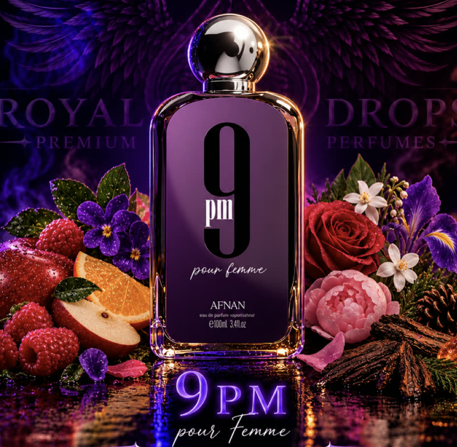 9PM Pour Femme parfymeflaske