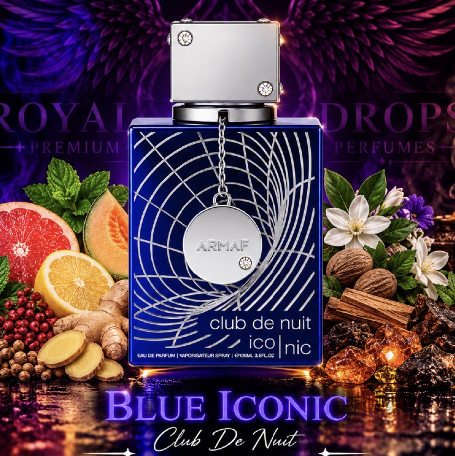 Club de Nuit Blue Iconic parfymeflaske