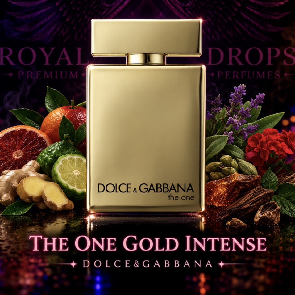 The One Gold Intense parfymeflaske