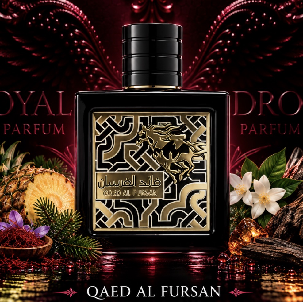 Qaed Al Fursan parfymeflaske