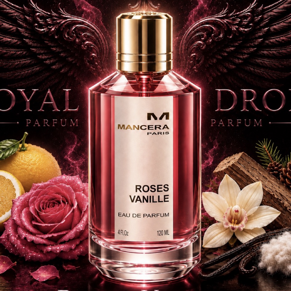 Roses Vanille parfymeflaske