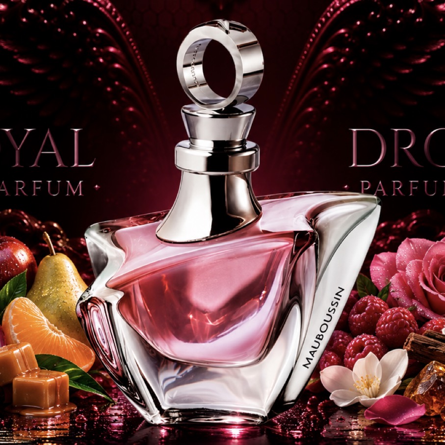 Rose Pour Elle parfymeflaske